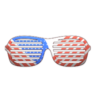 artist:7mcproductions asset fourth_of_july glasses pattern:american_flag png price:free sunglasses // 1000x1000 // 143KB