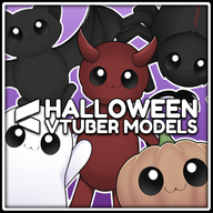 animal artist:streamassets artist:totixlol artist:ymadeline asset_collection bat devil ghost halloween live2d mascot price:free pumpkin spider vtuber_model // 780x780 // 244KB