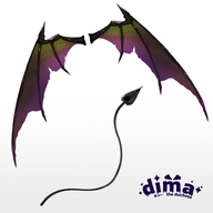 artist:dimaduchess asset bat_wings customizable halloween live2d png price:1usd succubus_tail tail wings // 780x780 // 131KB