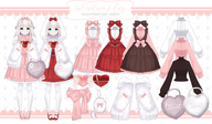 artist:blueberylpie asset_collection bow cat_keychain chocolate_box clothes dress handbag has:bow jacket keychain png price:5eur psd scarf shirt tos:credit_required tos:modification_prohibited tos:resale_prohibited tos:rigging_allowed valentines_day with_arms // 780x457 // 249KB