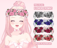 artist:napdraws asset crown flower_crown png price:free tos:recolor_allowed // 780x659 // 466KB