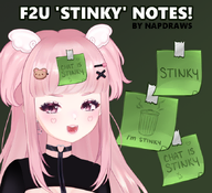 artist:napdraws asset meme:stinky png price:free sign sticky_note tos:recolor_allowed tos:resale_prohibited // 667x608 // 311KB