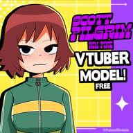 artist:paimamodels female kim_pine_(scott_pilgrim) live2d price:free scott_pilgrim tos:credit_required vtuber_model // 780x780 // 244KB