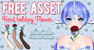 artist:kamichi_kaya asset flower png price:free valentines_day with_arm // 780x413 // 320KB