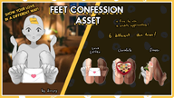 artist:diuryry asset chocolate chocolate_box feet flower heart love_letter png price:free rose valentines_day with_feet // 780x439 // 260KB