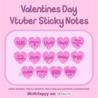 artist:mrkrispyy asset brb happy_valentines_day heart message owo png price:4usd sticky_note sus tos:resale_prohibited uwu valentines_day // 780x780 // 169KB