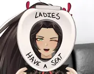 artist:inkyvivi asset mask meme:ladies_have_a_seat png price:free toilet_seat // 820x651 // 122KB