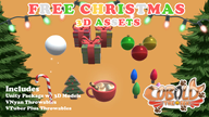 3d artist:coboldthefox asset_collection candy_cane christmas christmas_light christmas_ornament cookie drink food hot_chocolate light plugin:vtuber_plus present price:free snow_ball throwable unitypackage vnyan // 780x439 // 322KB