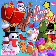 3d artist:dariruupom91049 asset_collection cake candy_cane christmas christmas_ornament christmas_tree cookie cup drink food gingerbread_cookie lowpoly milk mistletoe nutcracker plugin:vtuber-plus present price:free reindeer rudolph_(christmas) santa santa_sleigh snowman throwable tree // 780x780 // 661KB