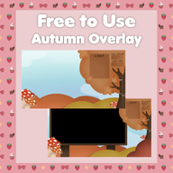 artist:masayumeberry autumn hills mushroom outdoors overlay overlay:chatting overlay:gaming png price:free sky tree // 780x780 // 257KB